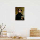 Portrait von Eugene Sue 1837 Poster (Küche)