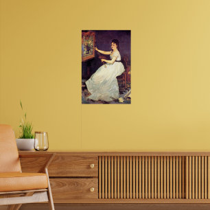 Portrait von Eva Gonzales Poster