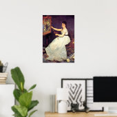 Portrait von Eva Gonzales Poster (Heimbüro)