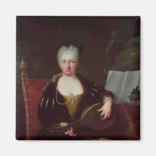 Portrait von Faustina Bordoni, Händels Sänger Magnet (Vorne)