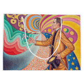 Portrait von Felix Feneon, Signac Große Geschenktüte (Rückseite)