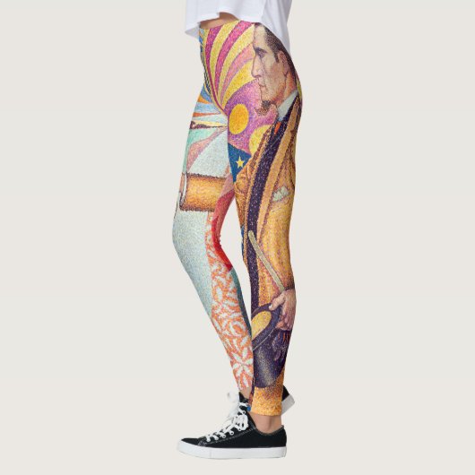 Portrait von Felix Feneon, Signac Leggings (Links)