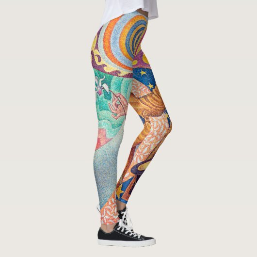 Portrait von Felix Feneon, Signac Leggings (Rechts)
