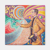 Portrait von Felix Feneon, Signac Magnet (Vorne)