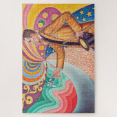 Portrait von Felix Feneon, Signac Puzzle (Vertikal)