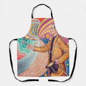 Portrait von Felix Feneon, Signac Schürze (Vorderseite)