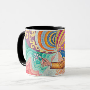 Portrait von Felix Feneon, Signac Tasse