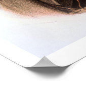 Portrait von Felix Mendelssohn (1809-47) (litho) Poster (Ecke)