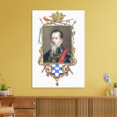 Portrait von Ferdinand Alvarez de Toledo Herzog vo Leinwanddruck (Insitu (Wohnzimmer))