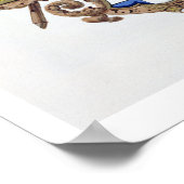 Portrait von Ferdinand Alvarez de Toledo Herzog vo Poster (Ecke)