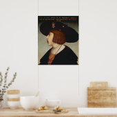 Portrait von Ferdinand I., Kaiser von Heiligen Röm Poster (Küche)