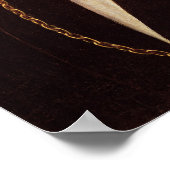 Portrait von Ferdinand II König von Spanien Poster (Ecke)