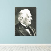 Portrait von Fillmore Millard Leinwanddruck (Insitu (Holzboden))