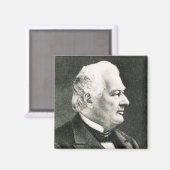 Portrait von Fillmore Millard Magnet (Vorderseite/Rückseite)
