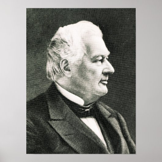 Portrait von Fillmore Millard Poster (Vorne)