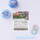 Portrait von Fischern, Veranstaltung zum Angelturn Flyer (Einzeln)