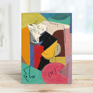 Portrait von Florent Schmitt   Albert Gleizes Karte