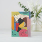 Portrait von Florent Schmitt | Albert Gleizes Postkarte (Stehend Vorderseite)