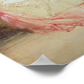 Portrait von Florenz Nightingale und ihr Poster (Ecke)