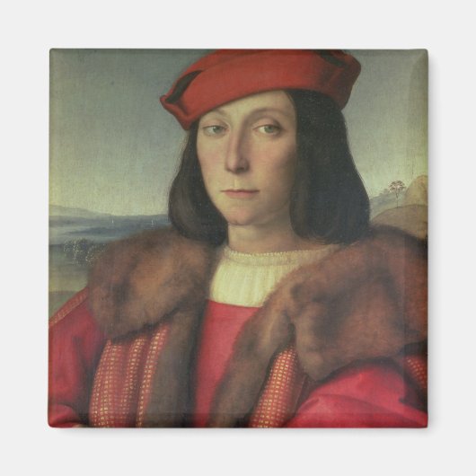 Portrait von Francesco della Rovere, Herzog von Ur Magnet (Vorne)