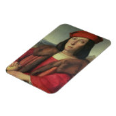 Portrait von Francesco della Rovere, Herzog von Ur Magnet (Linke Seite)