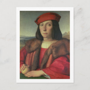 Portrait von Francesco della Rovere, Herzog von Ur Postkarte