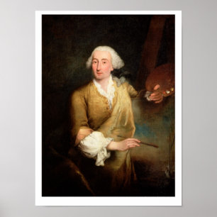 Portrait von Francesco Guardi (1712-1993) (Öl auf  Poster