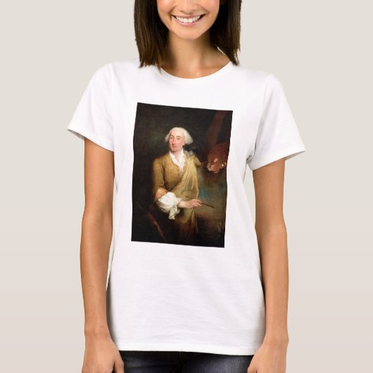 Portrait von Francesco Guardi (1712-1993) (Öl auf T-Shirt (Vorderseite)