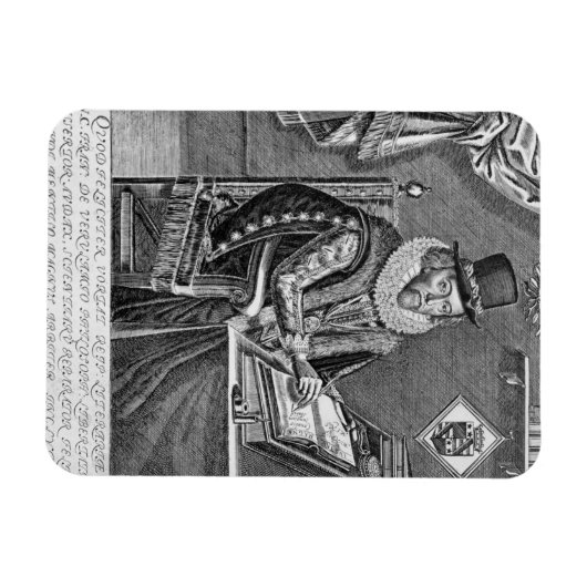 Portrait von Francis Bacon (1561-1626) Viscount of Magnet (Horizontal)