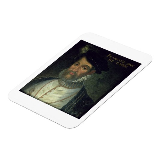 Portrait von Francois, 2. Herzog Guise (1519-63) F Magnet (Linke Seite)