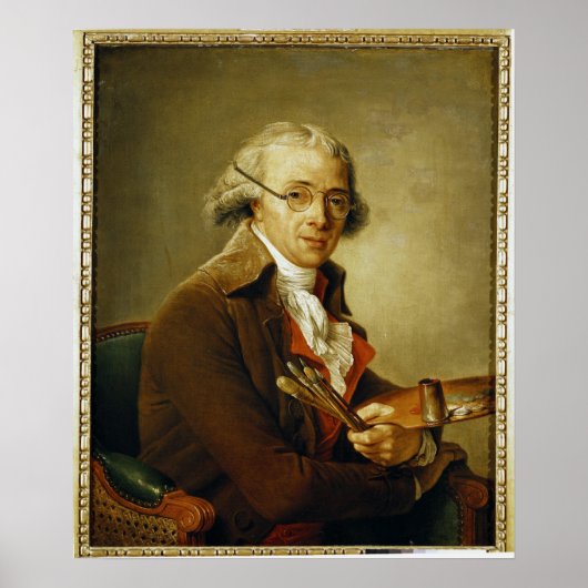 Portrait von Francois-Andre Vincent Poster (Vorne)