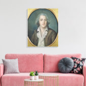 Portrait von Francois Rene Vicomte de 2 Leinwanddruck (Insitu (Wohnzimmer))