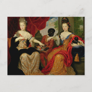 Portrait von Francoise-Marie de Bourbon Postkarte