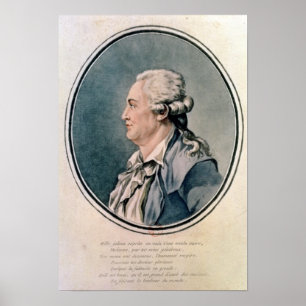Portrait von Franz Anton Mesmer Poster