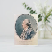 Portrait von Franz Anton Mesmer Postkarte (Stehend Vorderseite)