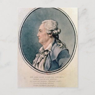 Portrait von Franz Anton Mesmer Postkarte