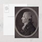 Portrait von Franz Joseph Haydn Postkarte (Vorne/Hinten)