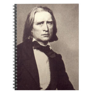 Portrait von Franz Liszt Notizblock
