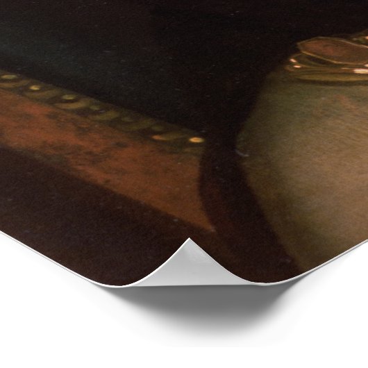 Portrait von Franz Schubert , österreichischer Kom Poster (Ecke)