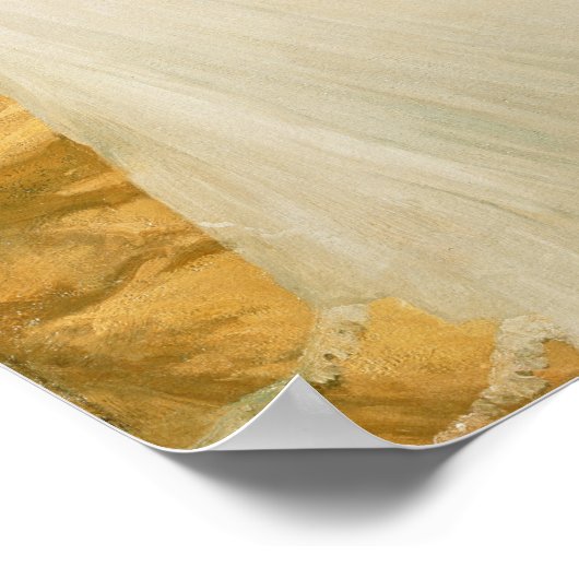 Portrait von Frau Dorothy Dicksee Poster (Ecke)