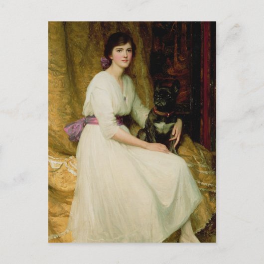 Portrait von Frau Dorothy Dicksee Postkarte (Vorderseite)