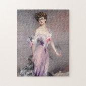 Portrait von Frau Howard-Johnston, verfasst von Bo Puzzle (Vertikal)