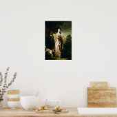 Portrait von Frau Lowndes-Stone c.1775 Poster (Küche)