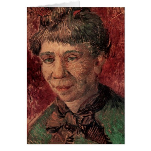 Portrait von Frau Madame Tanguy, Vincent van Gogh (Vorne)