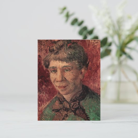 Portrait von Frau Madame Tanguy, Vincent van Gogh (Stehend Vorderseite)