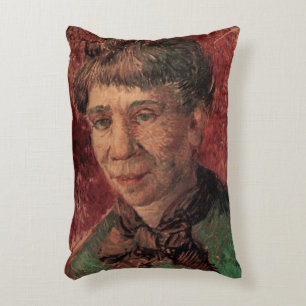 Portrait von Frau Madame Tanguy, Vincent van Gogh Dekokissen