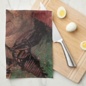 Portrait von Frau Madame Tanguy, Vincent van Gogh Geschirrtuch (Viertel Falte)