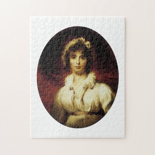 Portrait von Frau Robert Burne-Jones Puzzle (Vertikal)