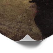 Portrait von Frederic Chopin 2 Poster (Ecke)