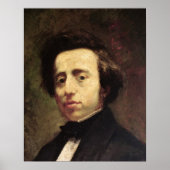 Portrait von Frederic Chopin 2 Poster (Vorne)
